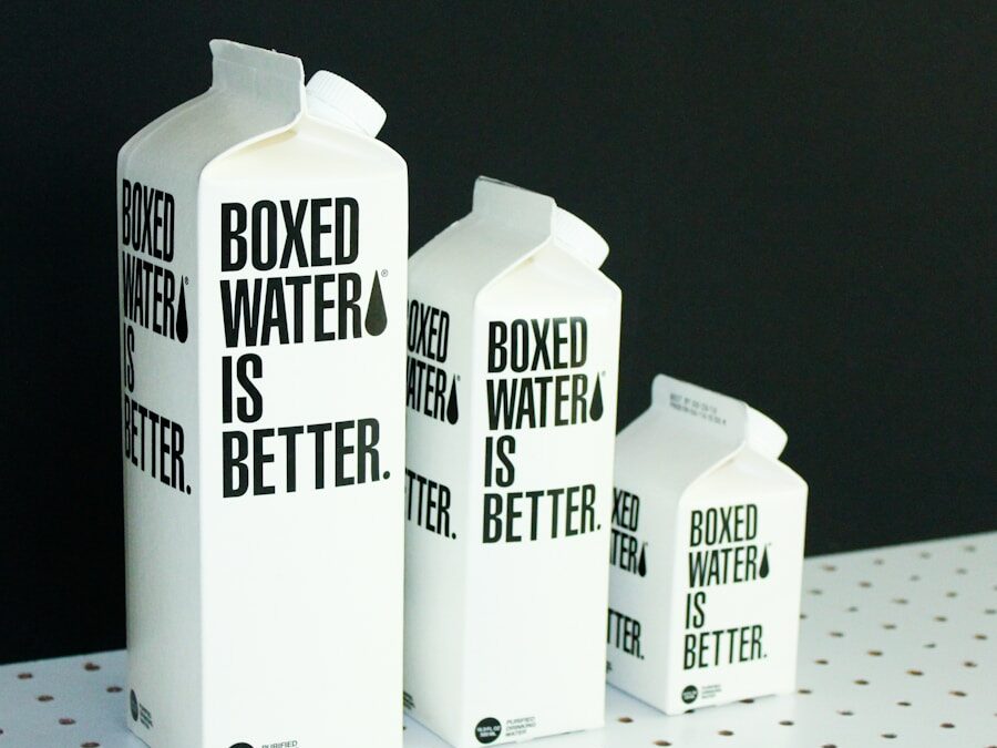 Photo Sustainable product packaging