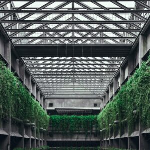 Photo industrial green building